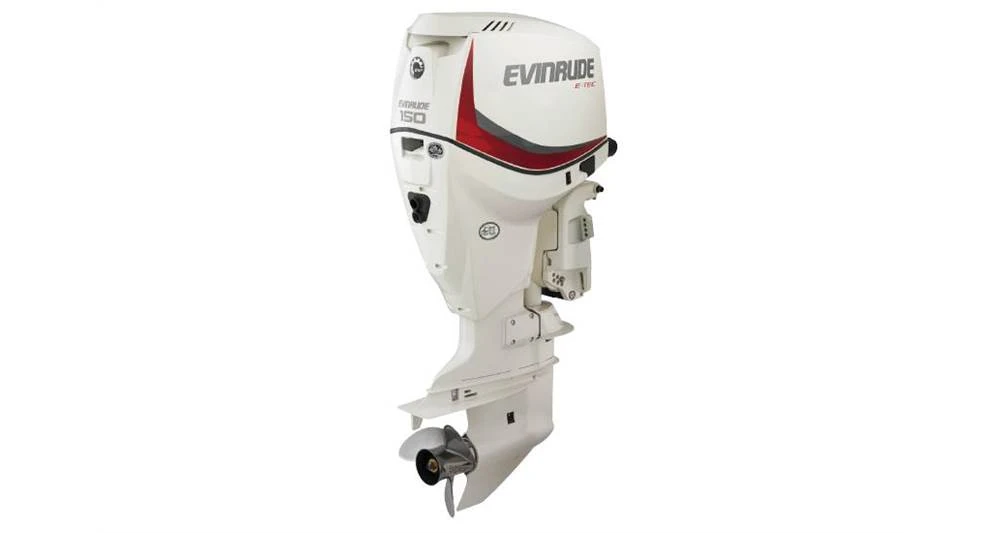 2019 Evinrude E TEC Engines 150 HP E150DSL White
