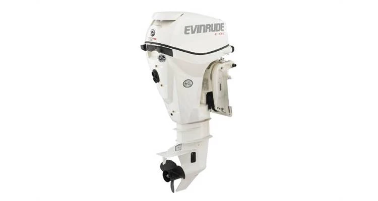 2019 Evinrude E TEC Engines 15 H.O. E15HPSX White