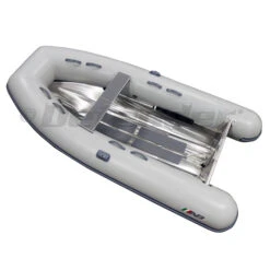 AB 10 UL Aluminum Hull Inflatable (RIB) 10' 0", Gray Hypalon, 2019