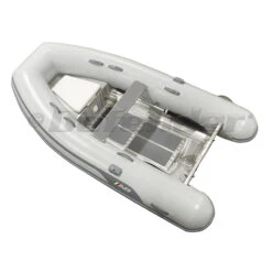 AB 9 AL Aluminum Hull Inflatable (RIB) 9' 1", Gray Hypalon, 2020