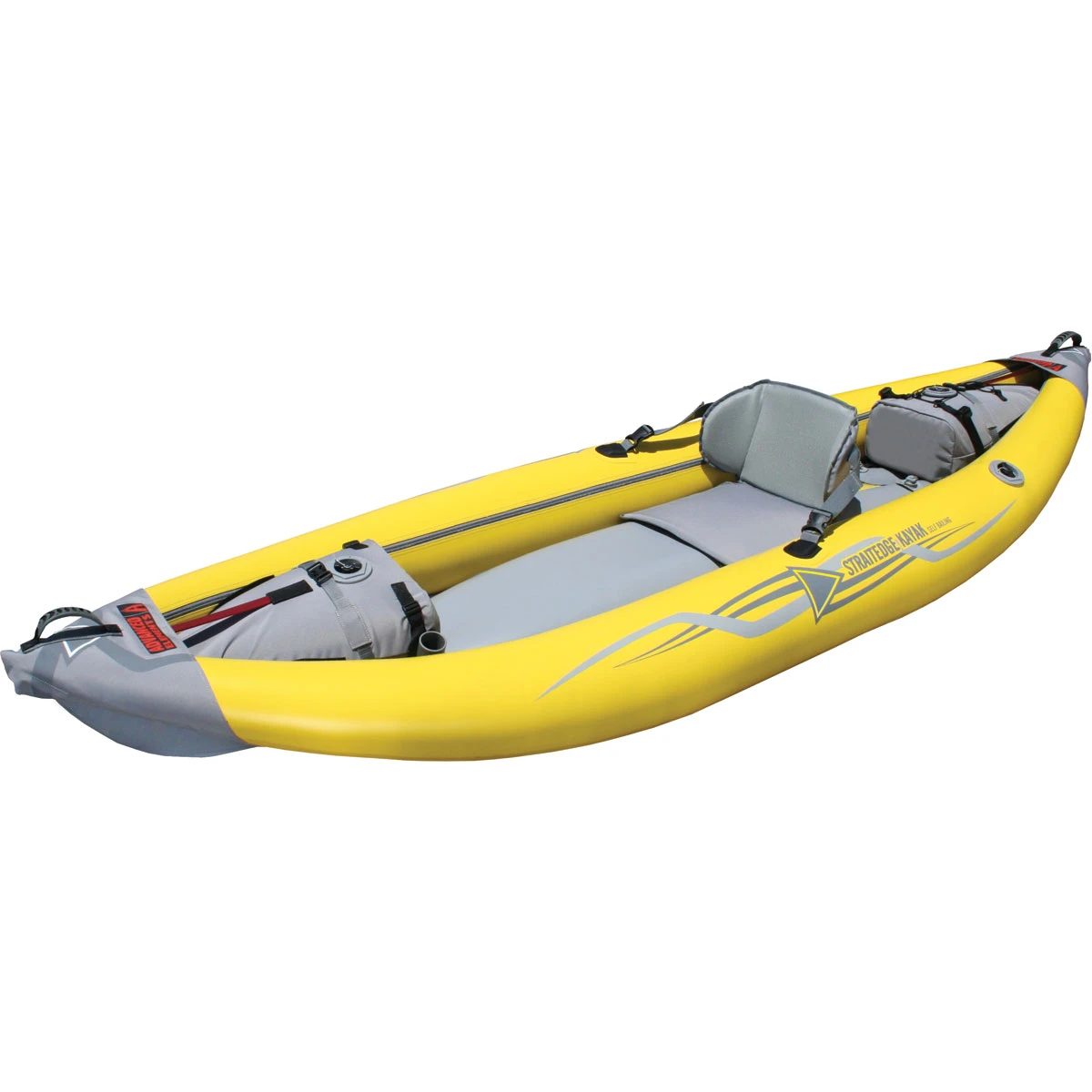 Advanced Elements Strait Edge 1 Person Kayak, Yellow 3 Advanced Elements Strait Edge 1 Person Kayak, Yellow