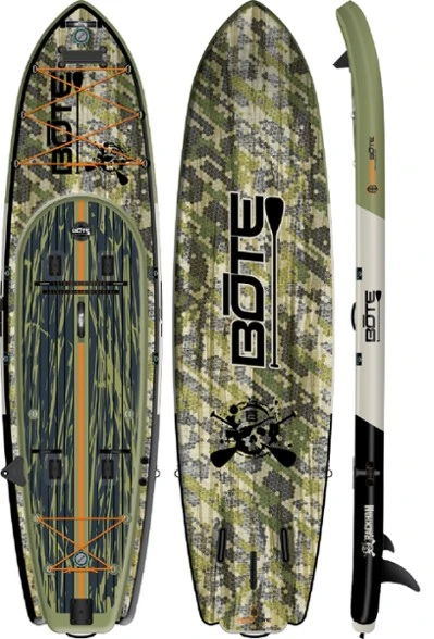 Bote Rackham Aero Inflatable Stand Up Paddle Board With Paddle - 12'4"