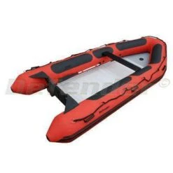 Defender 380, Aluminum Floor, 12' 6", Commercial Grade Red Hypalon, 2020