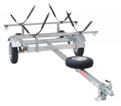 Malone XtraLight J-Rack 2-Kayak Trailer Package
