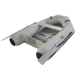 Mercury 240, Slat Wood Floor 7' 3", Gray PVC, 2019