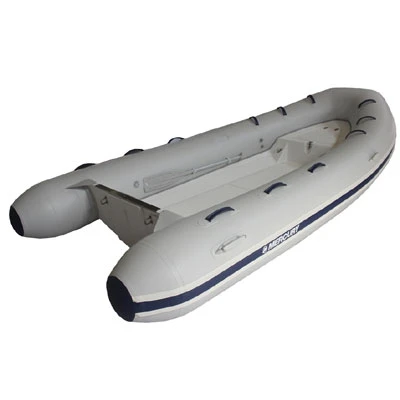Mercury 430 Rigid Hull Inflatable (RIB) 13' 9", Gray PVC, 2016