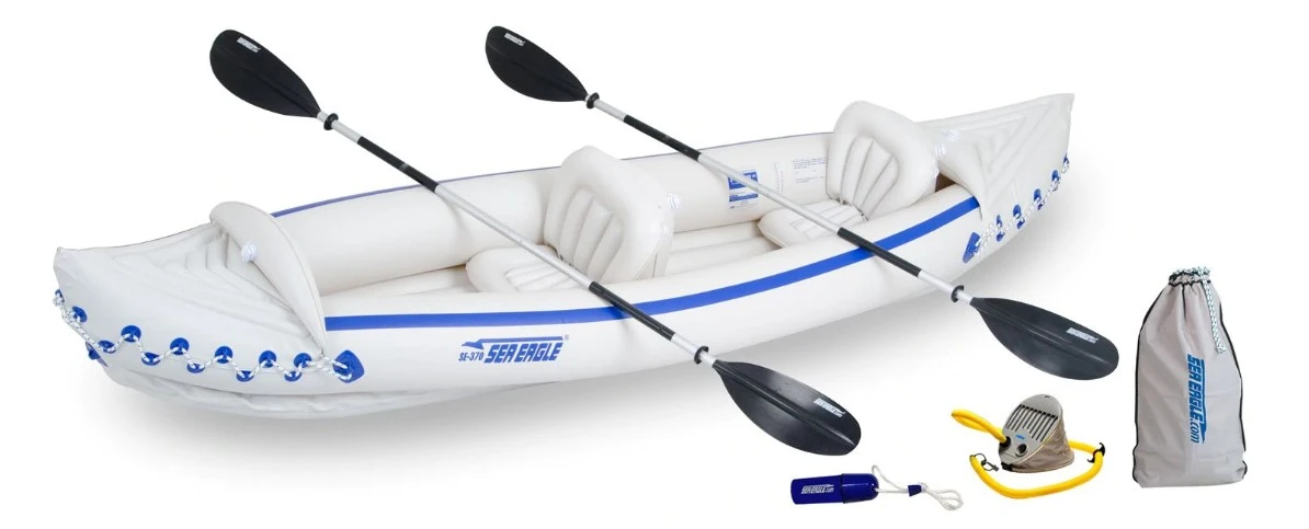 Sea Eagle 370 Deluxe Tandem Kayak Package 3 Sea Eagle 370 Deluxe Tandem Kayak Package